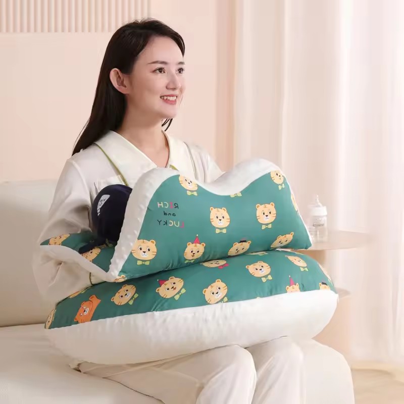 Newborn Care Support Maternal Twins Breastfeeding Pillow-6