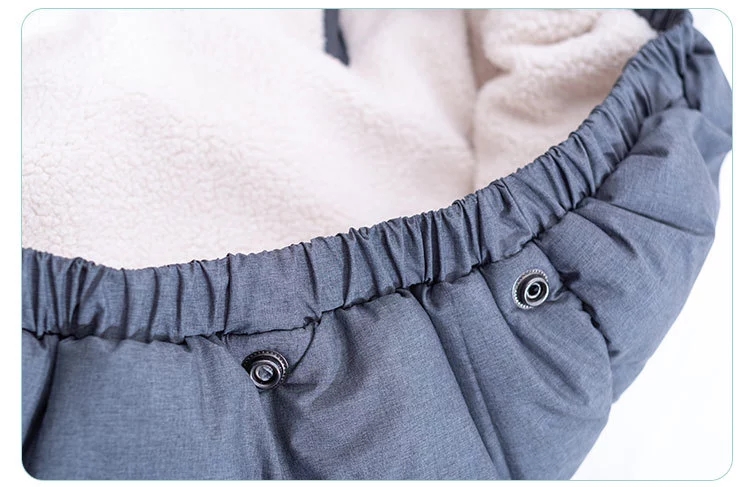 Windproof Waterproof Stroller Footmuff for Babies Outdoor-5