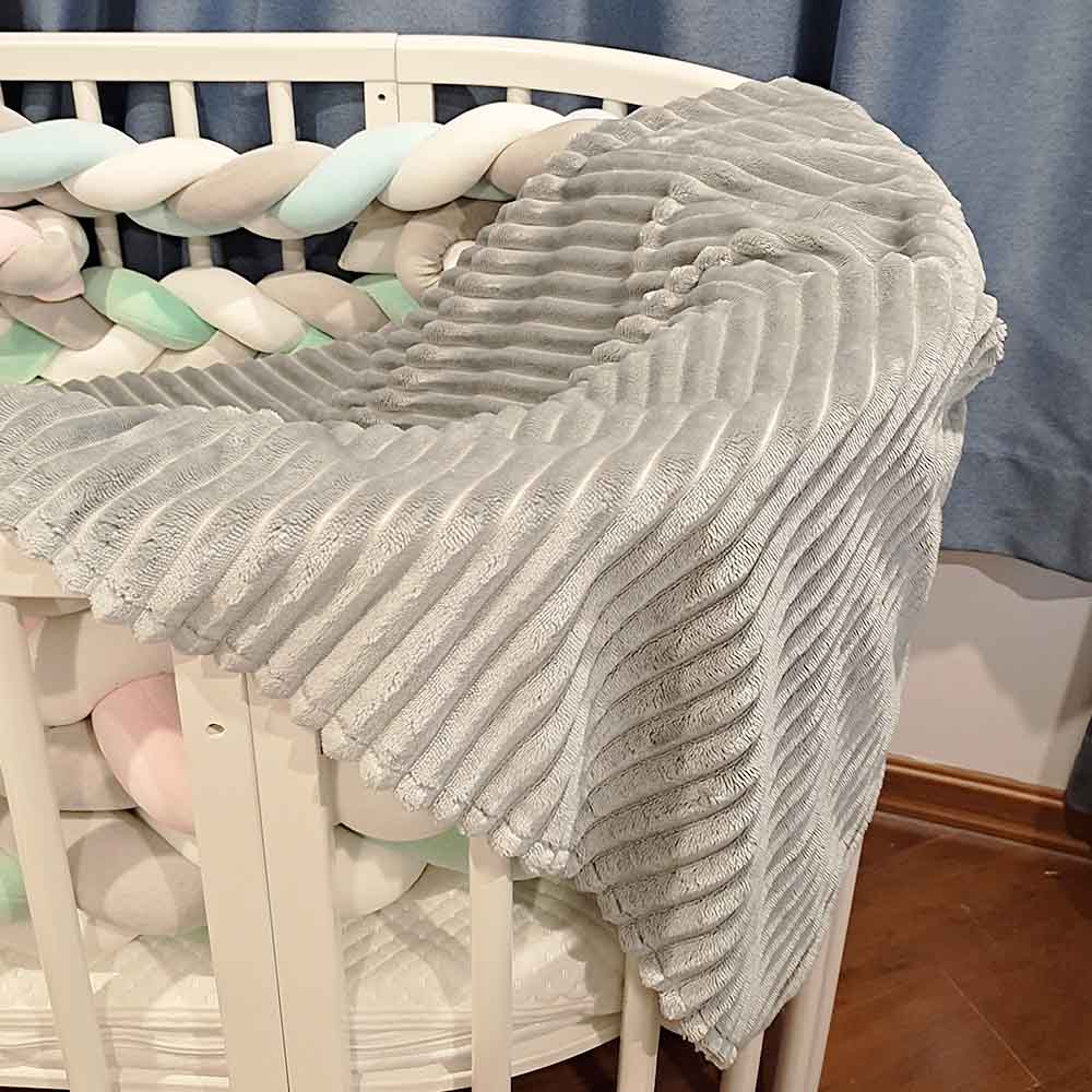 Winter Woolen Warm Soft Blanket Flannel Winter Baby Blanket-6